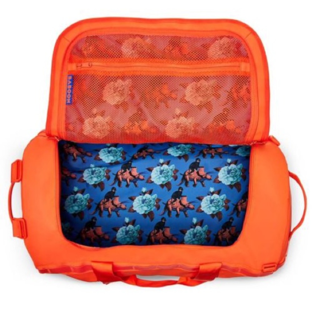 Baboon to the Moon Rare Print Orange Go-Bag (60L)